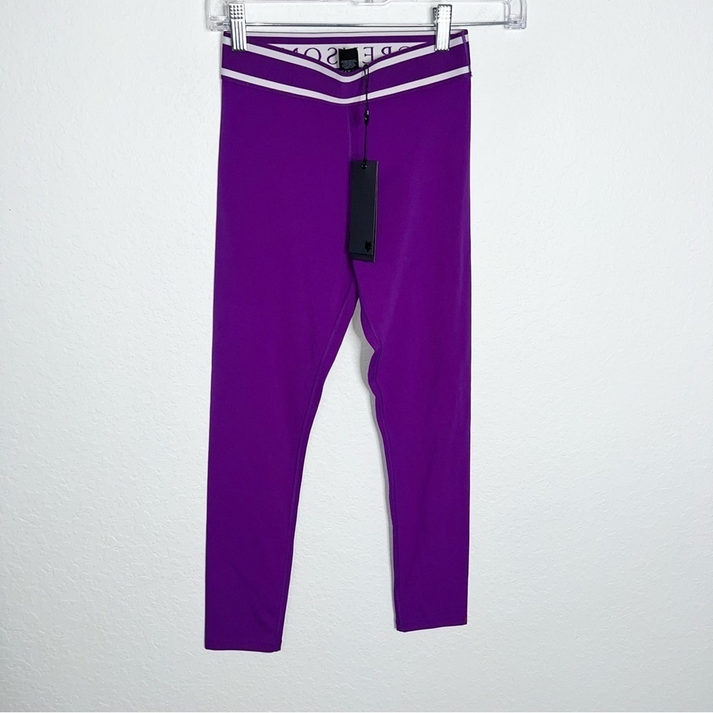 Greyson Girls Leggings 10 Etoile Athletic Golf Seamless Orchid Fuchsia Pants B13